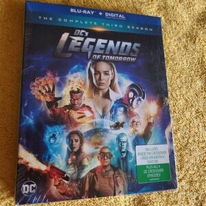 DC LEGENDS OF TOMORROW NEW SEALED COMPLETE SEASON 3RD THIRD DVD BLU-RAY SET